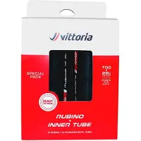 Vittoria 2x Rubino V G2.0 700c X 28 + 2x Tubes Racefietsband