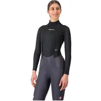 Castelli - Women's Flanders 2 Warm Long Sleeve - Synthetisch ondergoed XS, zwart