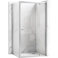 REA Douchecabine Primo Swing 100x70 Chrome