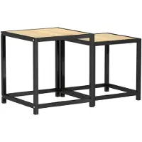 vidaXL Salontafels 2 st MDF sonoma eikenkleurig