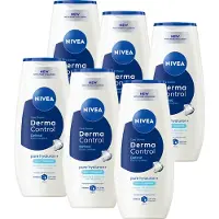 Nivea Derma Control Defend Douchegel - Shower Gel - met Hyaluron - Voordeelverpakking - 6x250ml