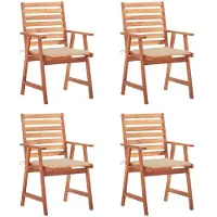 vidaXL 7-delige Loungeset met kussens poly rattan beige