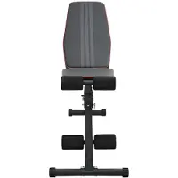 vidaXL Gewichtbank Zwart 131 x 41 x 110 cm Gepoedercoat staal
