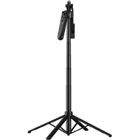 Telesin Intelligent Auto Tracking Tripod - AI Volgstatief Zonder App - 360° Rotatie met Gebarenbediening en Afstandsbediening - Voor Smartphone, GoPro en Camera