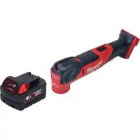 Milwaukee Multifunctioneel elektrisch gereedschap, M18 FMT-401 Accu Multigereedschap 18 V Brushless + 1x accu 4.0 Ah - zonder lader