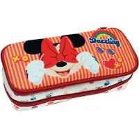 Javoli Disney Minnie, etui met twee vakken, 26 cm