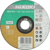 HiKOKI Doorslijpschijf voor RVS/metaal 125x1mm - 782307