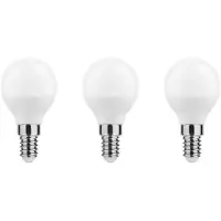 Technik E14 LED Lamp 4.9W - 470lm - 6000K - Daglicht Wit - LED Globe Mini P45 - Vervangt 40W Halogeen Gloeilamp - 3 stuks