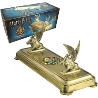 Noble Collection The Harry Potter Toverstaf Standaard Hogwarts 20 cm Goudkleurig