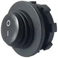 Proride Marine Boot Tuimelschakelaar ON-OFF - 12V/20A - 24V/10A - Zwart