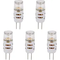 SPL G4 LED Lamp 1W Dimbaar - Warm Wit - 100lm - T10 - 5 Stuks
