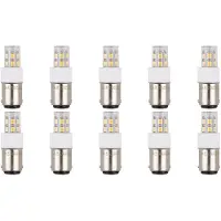 SPL Ba15d LED Lamp 2W - Neutraal Wit - 200lm - LED Buislamp T17 - 10 Stuks