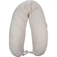 MamaLoes Teddy Boucle Naturel Voedingskussen