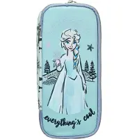 Giovas Disney Frozen avonturen etui met 2 vakken, 26 cm