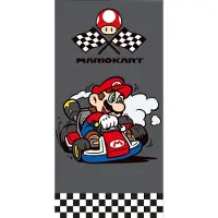 Super Mariokart strandlaken 70 x 140 cm