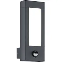 TRIO LED Wandleuchte Rhine Anthrazit 2 x 4,5W 600lm warmweiß 3000K IP54 Bewegungsmelder