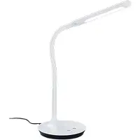 TRIO POLO - Tafellamp - Bureaulamp - Wit mat - incl. 1x SMD 5 W - Instelbare lichtkleur - 4-stappen TOUCH - Flexibel