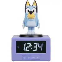 Paladone Bluey Icon Alarm Clock – Officieel Gelicentieerde Digitale Wekker met Nachtlampfunctie, Batterijvoeding-