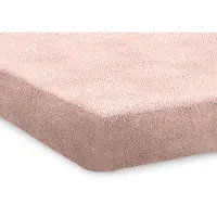 Eleganzzz Hoeslaken Teddy Pluche 35cm Hoekhoogte - light pink 180x200cm