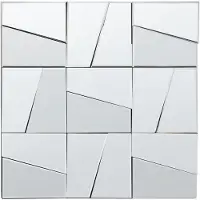 Beliani ANCEMONT - Wandspiegel - Zilver - Glas
