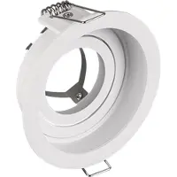 TRIO Richtbare inbouwspot Kenai GU10 rond wit