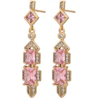 Gaya Oorbellen rose-goud / rosa