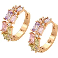 NAEMI Oorbellen rose-goud / gemengde kleuren