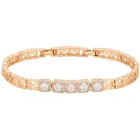 NAEMI Armband goud / transparant