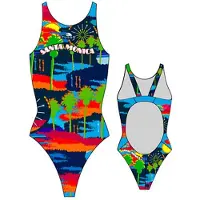 Turbo Santa Monica Swimsuit Zwart XL Vrouw