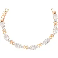 Gaya Armband goud / transparant