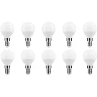 Technik LED Globelamp G80 E14 Mat - 4.9W 470lm 4000K - Neutraalwit - Vervangt 40W - 10 stuks
