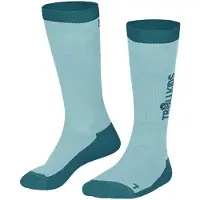 TROLLKIDS Ski Socks 2 Pairs Kids, groen EU 35-38 2022 Trekking- & Wandelsokken