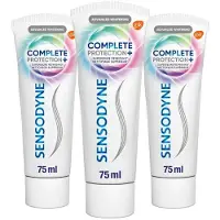 Sensodyne 3x Tandpasta Complete Protection+ Advanced Whitening 75 Ml