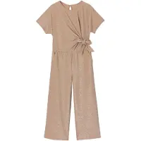 Vertbaudet Kerst jumpsuit voor meisjes met strik