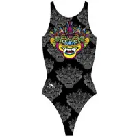 Turbo Bali Universe Swimsuit Zwart 3XL Vrouw