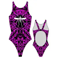 Turbo Mosquitoe Pro Resist Swimsuit Rood,Zwart 3XL Vrouw