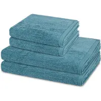 Ross Sonstiges 2 X handdoek 2 X douchehanddoek - in set 4 pack Premium