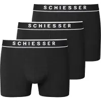 Schiesser Boxershorts zwart / wit