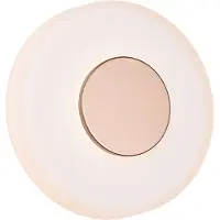 TRIO LED-wandlamp Celeste, dimbaar, wit / opaal, Woon-/ Eetkamer, Glas, Modern, LED wandlamp
