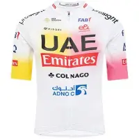 Pissei Uae Team Emirates Replica Giro+tour Korte Mouw Wielertrui