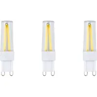 SPL G9 LED Lamp 2.5W Dimbaar - Warm Wit - 200lm - LED Filament T16 Buislamp - 3 Stuks - 2700K - 230 Volt
