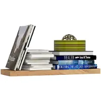 Akord Wandplank PS-3 60cm in Sonoma Eiken, Laminaat, Met ABS Rand, Zelfmontage, Enkelvoudige Plank