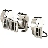 VETUS High Tone Single Horn 24v Zilver