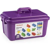 Miniland Minimobil 9 Cm 36 Units Veelkleurig Kinderen