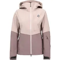Black Diamond - Dames ski jassen - W Recon Stretch Shell Pale Mauve Dark Mauve voor Dames van Nylon - Maat XS - Paars