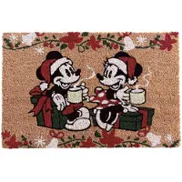 Disney Kerst deurmat | | 60 x 40 cm (Mickey en Minnie Mouse)