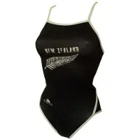 Turbo New Zealand Swimsuit Zwart 4XL Vrouw