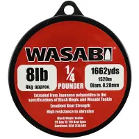 Black Magic Wasabi Monofilament Transparant 0.700 mm