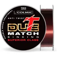 Colmic T-due Sinking Match Monofilament 300 M Zilver 0.200 mm