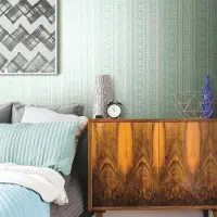 RoomMates Zelfklevend behang Tribal - - Muurstickers - Groen - Vinyl